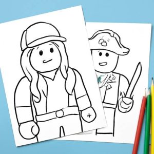 Level Up Creativity With Roblox Coloring Pages: Printable Fun for Every Player